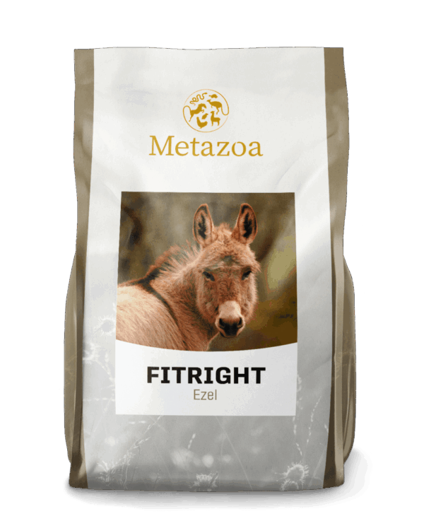 Fitright Ezel 15kg: vitaminekorrel voor ezels