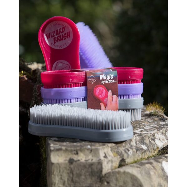 Trio de pinceaux Wizard Bourgogne/Gris/Violet